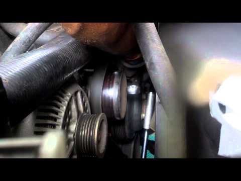 how to change a serpentine belt on a ford f-150