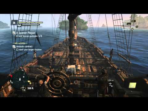 how to sink ships in assassin's creed 4