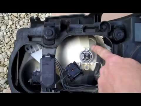 How to change a Headlight Bulb on a Land Rover Freelander 2