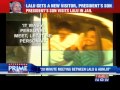 President's son visits Lalu in jail - YouTube