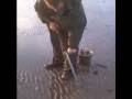 How to pump black lugworm for bait