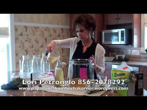 how to harvest kombucha