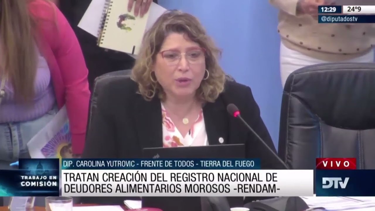 Avanza en Diputados un proyecto que impulsa Cecilia Moreau para crear un Registro Nacional de Deudores Alimentarios