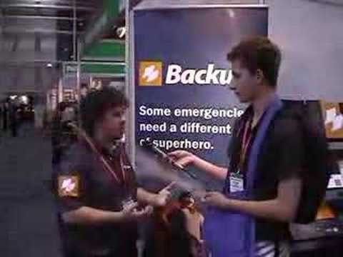 Backup.com.au Interview @ CeBIT Australia 2008