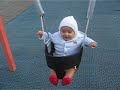 Pranav on a swing