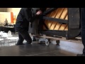 Yamaha C7 vleugel transport door Steenhuis pianos en vleugels
