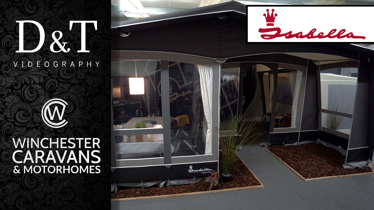 Isabella's Forum Etna Awning | Produced for Winchester Caravans