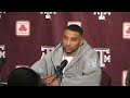 Acie Law postgame interview after loss to Tech