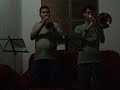 Rony(Trombone) e Beto(Trompete)