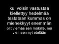 Skandaali - Sun Muijas With. Lyrics