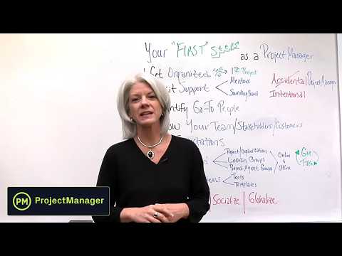Your First Step as a Project Manager Video