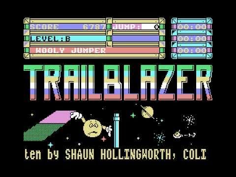 Trailblazer (1986, MSX, Gremlin Graphics)