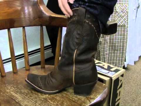 how to fit ariat boots