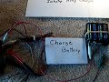 this is a 555 timer run imhotep relay charger. the charger is made to run quietly by using a simple oscillator circuit paired with the imhotep relay circuit.