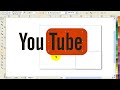 Click here to watch this video Criando Logo You Tube Corel DRAW x4