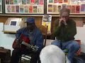 honeyboy got to tellin' some stories about his early days as a blues musician at the university of toledo.  video provided by http://thelonemicrophone.blogspot.com