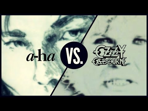 A-Ha meets Ozzy Osbourne?? Yeah well......sort of.