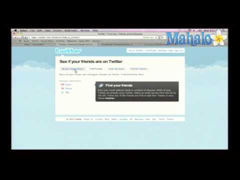 how to find friends on twitter