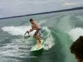 Surf In Lake of Switerland Surf In Lake of Switerland