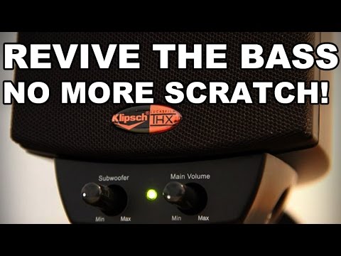 how to repair klipsch subwoofer