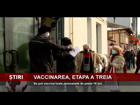 S-a dat startul etapei a treia de înscriere pentru vaccinarea împotriva coronavirusului