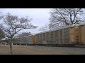 Norfolk Southern P11 Autoracks at Norcross, GA Conrail SD60I