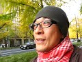 VLOG / Mido-suji Street (Eng Sub) [紅葉する御堂筋を走ってみた]