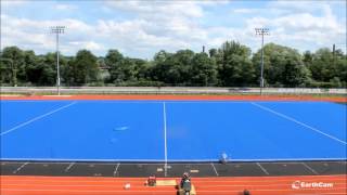 UMass Lowell Wicked Blue Astro Turf Installation Time Lapse (:34)