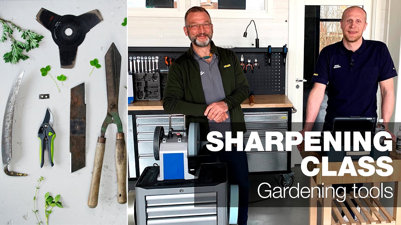 Gardening tools 🌱 | Special | Tormek Live Sharpening Class