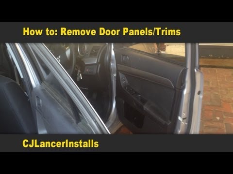 how to remove door trim ce lancer