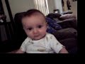 Jayden holds his head up Jayden holds his head up