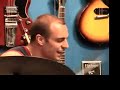 some burning interplay between lionel loueke - guitar and marko djordjevic - drums