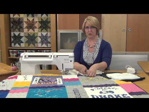 how to turn t-shirts into a quilt