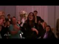 The Office Wedding Bouquet Toss