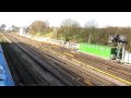 'The Capital Christmas Express' 34067 Tangmere departs Basingstoke 28/11/09