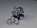 Drawing Donald Duck 2