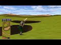 Golden Tee Great Shot on Bonnie Moor!