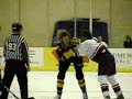 Steve MacIntyre Vs. Brad Voth Hockey Fight
