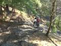 videos de Dirt bike hill climb wreck