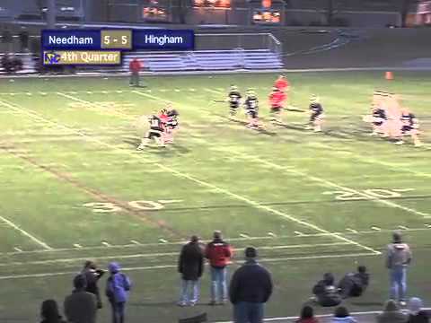 Hingham - Like us on Facebook at www.Facebook.com/NeedhamChannelSports and you can now follow us on Twitter @TNC_Sports The Needham High Boys Lacrosse team took on the...