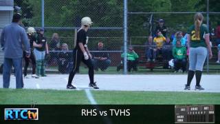 Rochester High School Softball vs TVHS