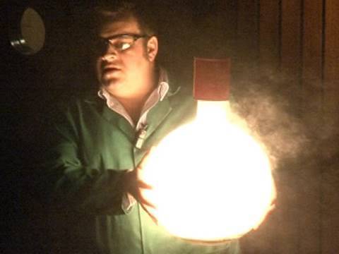 white table - More about white phosphorus and phosphorus pentoxide. Follows our other video at http://www.youtube.com/watch?v=U6_-EUcswSc.