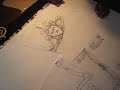 Custom handmade picture frames and mirrors - The blueprint process!