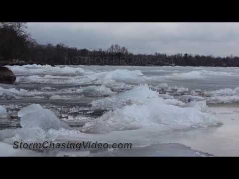 5/11/2013 Lake Mille Lacs Non Fishing Opener / Ice Covered Lake B-Roll