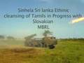 Sri Lanka Battle front - Killing Tamils with MBRL