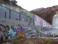 Graffiti: In the Pipes near Mountains