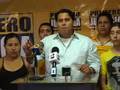 Roger Delgado critica mal estado de las vías en los Valles d