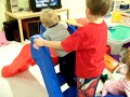 My Sons Face Plant...Watch the 2ND Face Plant!! Timelapsed!