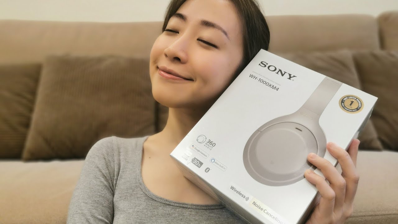 开箱 SONY WH-1000XM4 索尼蓝牙无线降噪耳机 | Queenzy Cheng Review