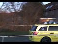 A1 rapid responder in Almere onderweg naar gebouwbrand